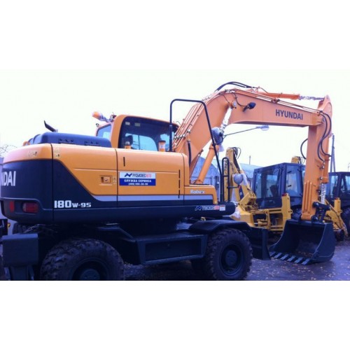 Экскаватор hyundai r180w 9s